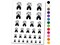 Fairytale Castle Fireworks Temporary Tattoo Water Resistant Fake Body Art Set Collection
